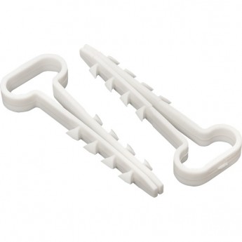 Дюбель-хомут EKF PROxima для плоского кабеля 6х12 мм белый, 50 шт Дюбель-хомут EKF PROxima для плоского кабеля 6х12 мм белый, 50 шт