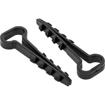 Дюбель-хомут EKF PROxima для плоского кабеля 6х12 мм черный, 50 шт Дюбель-хомут EKF PROxima для плоского кабеля 6х12 мм черный, 50 шт