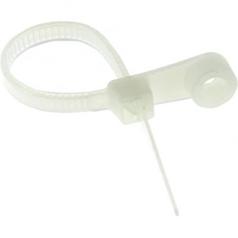 Хомут нейлоновый EKF BASIC с отверстием для крепления (3,6х200) 100шт.