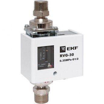 Реле перепада давления EKF (0,35 МПа) RVG-30-0,35-2 Реле перепада давления EKF (0,35 МПа) RVG-30-0,35-2