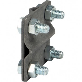 Зажим крестовидный прут-прут EKF PROxima (пластина 57x57мм) Зажим крестовидный прут-прут EKF PROxima (пластина 57x57мм)